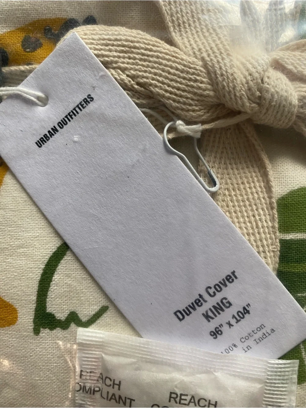 🐆NWT🐆 Urban Outfitters Prowling Leopard Duvet Cover Set with Shams, Size King